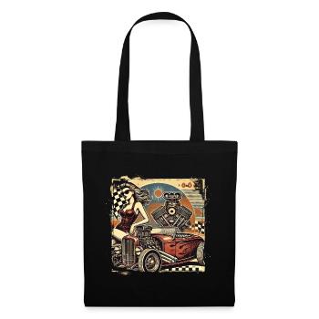 Tuning Hot Rod Design - Tote Bag - black - Front