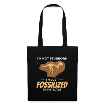 Fossil Hunting Paleontology Collector Geology - Tote Bag - black - Front