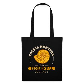 Fossil Hunting Paleontology Collector Prehistoric - Tote Bag - black - Front