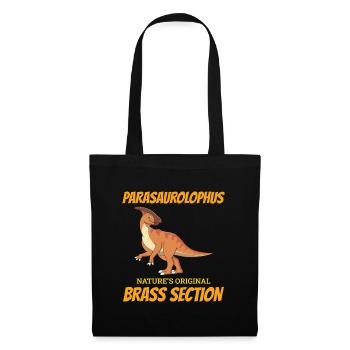 Parasaurolophus Dinosaur Dino Paleontologist - Tote Bag - black - Front