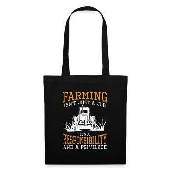 Bauer Farmer Protest - Tote Bag - black - Front