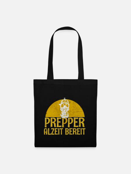 Prepper - Stoffbeutel - Schwarz