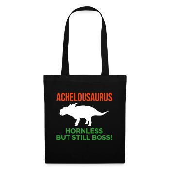 Achelousaurus Dinosaur Dino Paleontologist Fossil - Tote Bag - black - Front