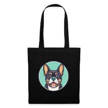 Cao De Castro Laboreiro Dog Breed Cartoon Kawaii - Tote Bag - black - Front