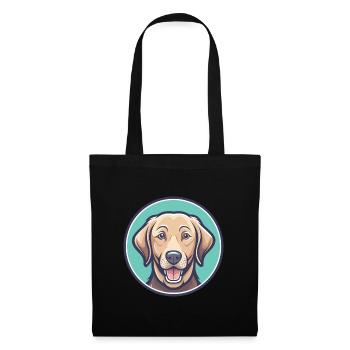 Chesapeake Bay Retriever Dog Breed Cartoon Kawaii - Tote Bag - black - Front