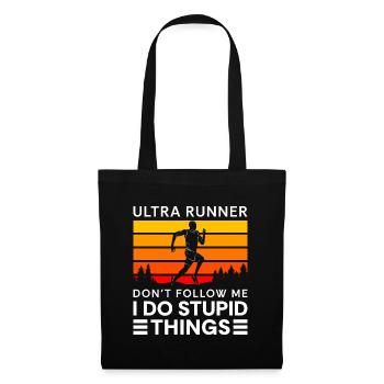 Runners Run Winners - Tote Bag - black - Front