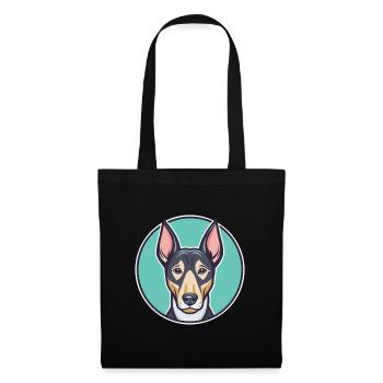 Uruguayan Cimarron Dog Breed Cartoon Kawaii - Tote Bag - black - Front