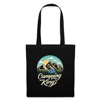 Camping - Tote Bag - black - Front