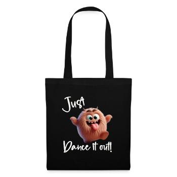 Il suffit de danser ! - Sac en tissu - noir - Devant