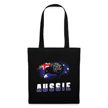 Australia Flag Animals - Tote Bag - black - Front
