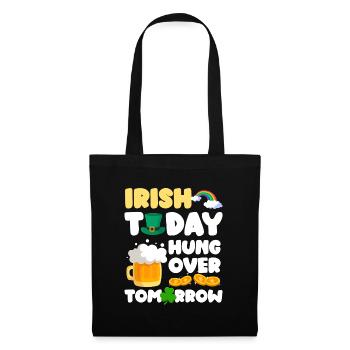 Pinte d’Irlande - Sac en tissu - noir - Devant