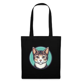 Domestic Cat Breed Cartoon Kawaii Animal Pet - Tote Bag - black - Front