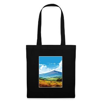 Mourne Mountains Aonb Reise Poster Souvenir WPA - Stoffbeutel - Schwarz - Vorne
