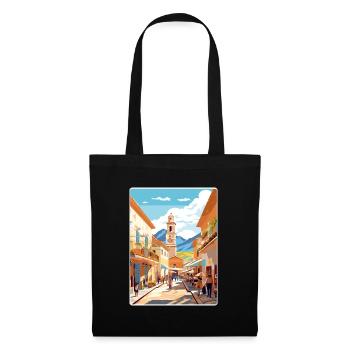 Salta Argentina Travel Poster Souvenir Paint WPA - Tote Bag - black - Front