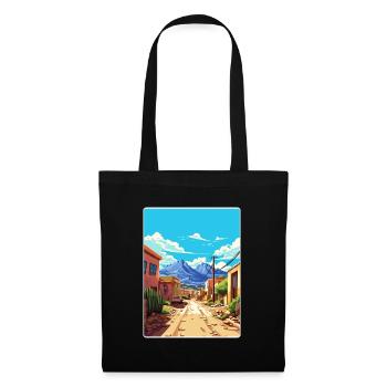 Salta Argentina Travel Poster Souvenir Paint WPA - Tote Bag - black - Front