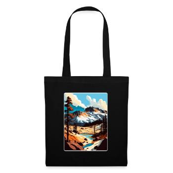 Lassen Volcanic National Park California Travel - Tote Bag - black - Front