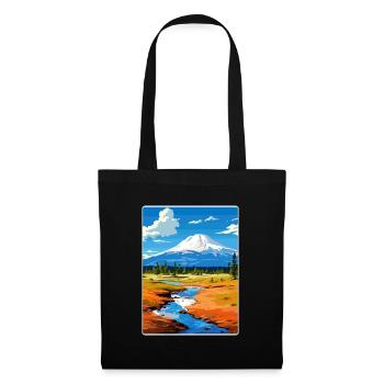 Lassen Volcanic National Park California Travel - Tote Bag - black - Front
