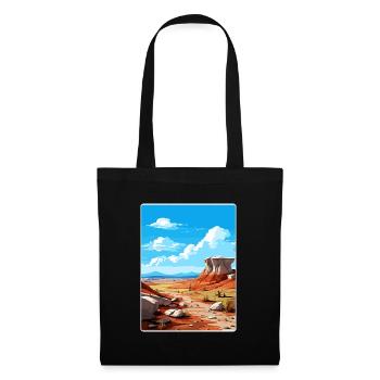 Petrified Forest Nationalpark Arizona Travel Card - Stoffbeutel - Schwarz - Vorne