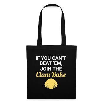 Clam Shell Seashells Collector Beachcomber - Tote Bag - black - Front
