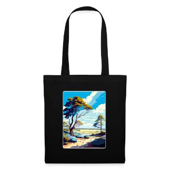 New Forest National Park Travel Poster Souvenir - Tote Bag - black - Front
