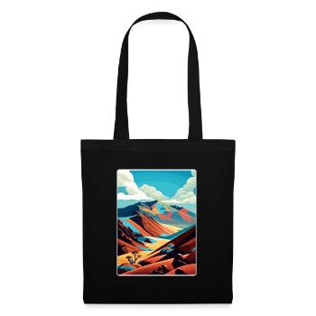 Haleakalā Nationalpark Reiseposter Souvenir WPA - Stoffbeutel - Schwarz - Vorne
