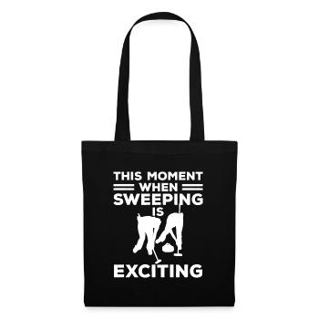Sports Curling Players - Tote Bag - black - Front