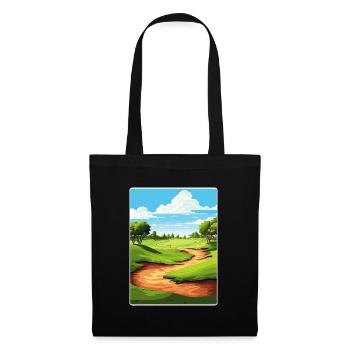 Bethpage Black Golf Club Travel Poster Souvenir - Tote Bag - black - Front