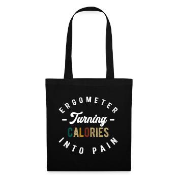 Rowing Machine Training Rowing Muscles - Tote Bag - black - Front