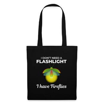 Lucioles Firefly Lightning Bug Insect Collector - Sac en tissu - noir - Devant