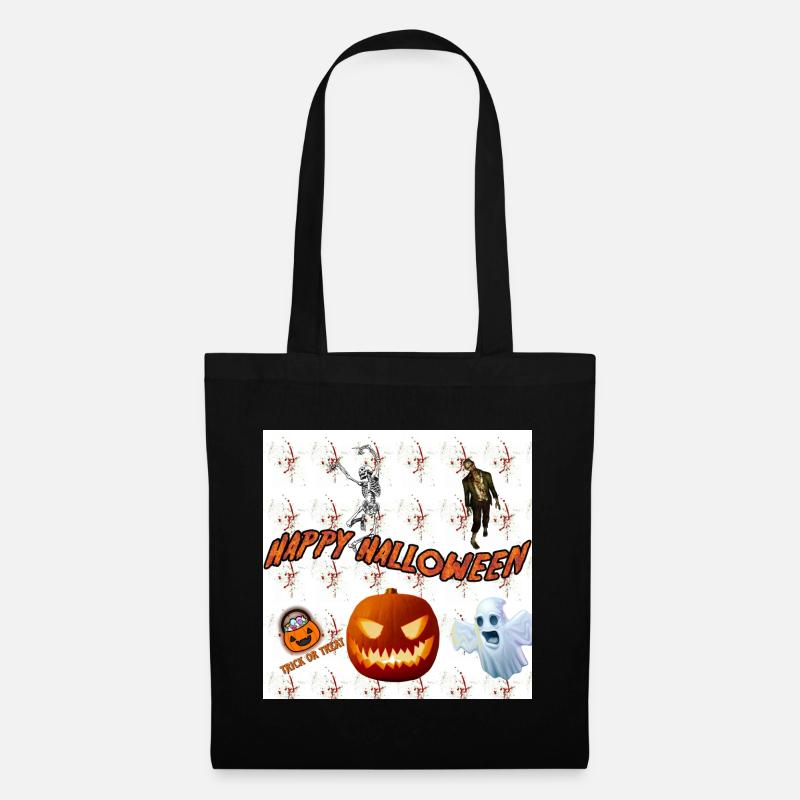 Joyeux Halloween Version 3 - Sac en tissu - noir