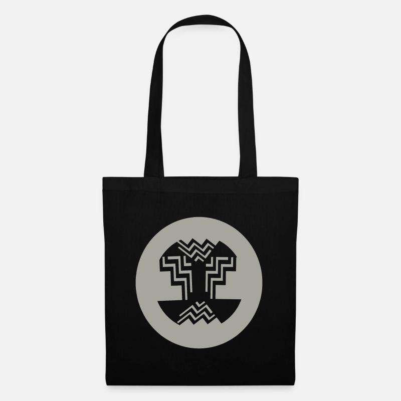 Circular-Inner-design - Tote Bag - black