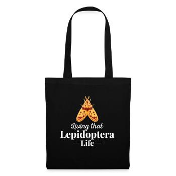 Moth Nocturnal Animal Insect Collector Entomology - Tote Bag - black - Front