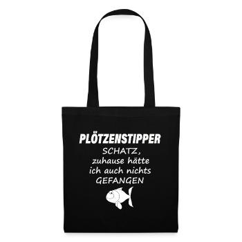 PLÖTZENSTIPPER - Stoffbeutel - Schwarz - Vorne