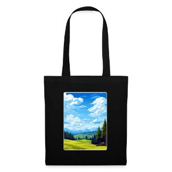 Black Forest Germany Travel Poster Souvenir WPA - Tote Bag - black - Front