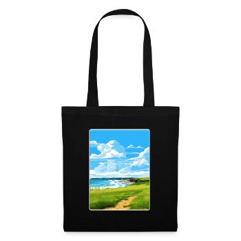 Bude Cornwall England Travel Poster Souvenir WPA - Tote Bag - black - Front