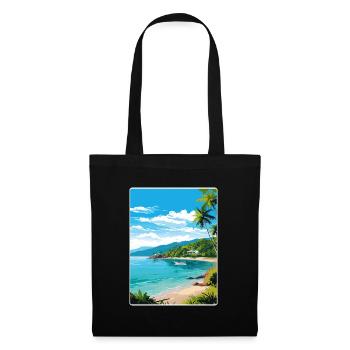 Phuket Thailand Thai Travel Poster Souvenir WPA - Tote Bag - black - Front