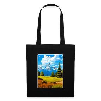Great Smoky Mountains National Park Travel Poster - Tote Bag - black - Front