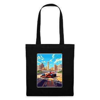 Baku Circuit Motorsport Race Azerbaijan Travel WPA - Tote Bag - black - Front
