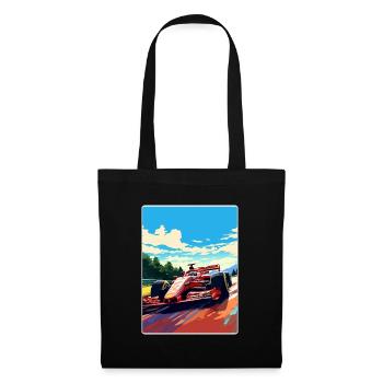 Monza Circuit Motorsport Race Italy Travel Poster - Tote Bag - black - Front