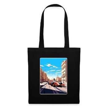 Valencia Circuit Motorsport Race Spain Travel Card - Tote Bag - black - Front