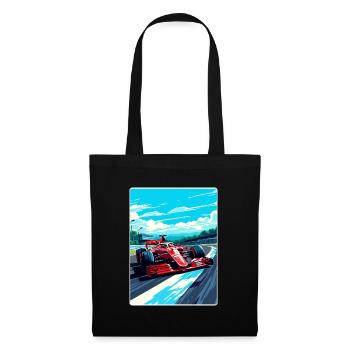 Monza Circuit Motorsport Race Italy Travel Poster - Tote Bag - black - Front