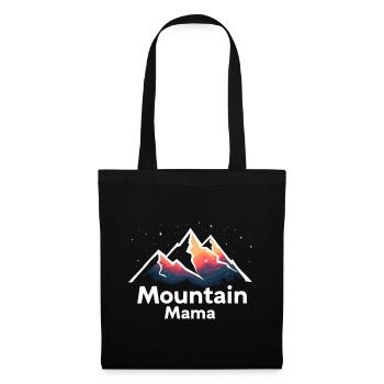Mountain Mama Hiking Camping - Tote Bag - black - Front