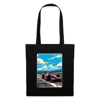 Suzuka Circuit Motorsport Race Japan Travel Poster - Tote Bag - black - Front