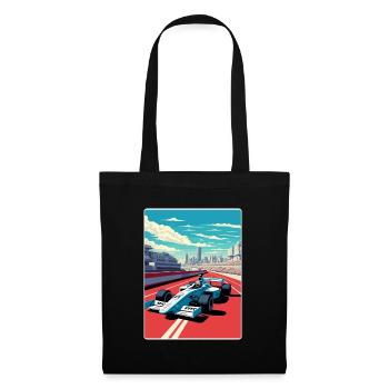 Mexico Circuit Motorsport Race Travel Poster WPA - Tote Bag - black - Front