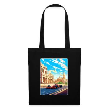 Baku Circuit Motorsport Race Azerbaijan Travel WPA - Tote Bag - black - Front