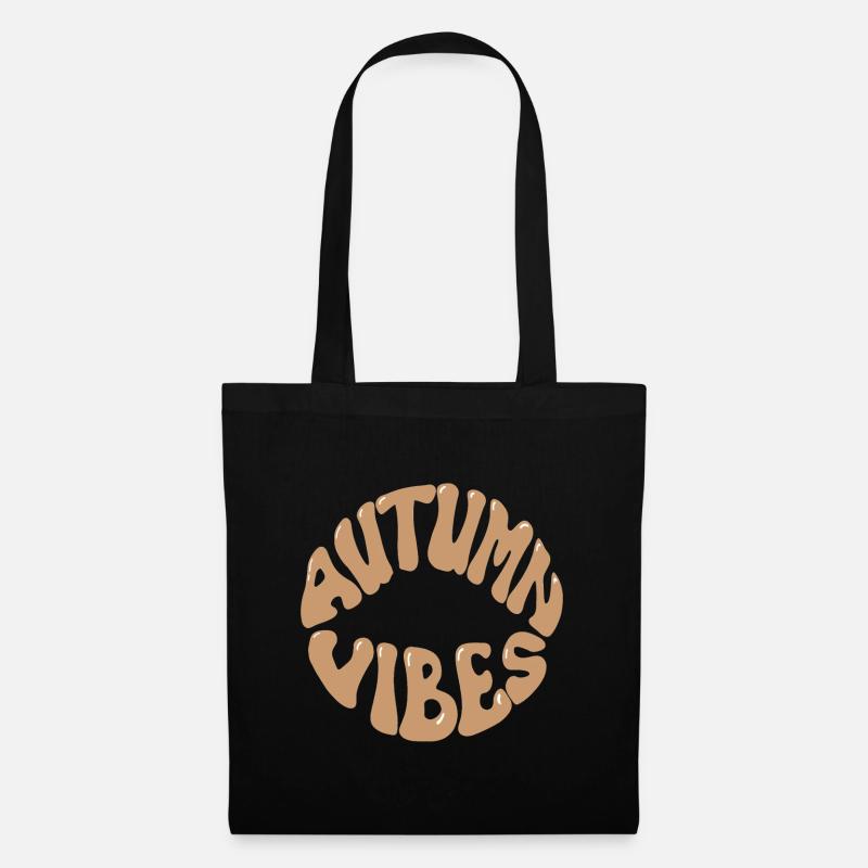 Autumn Vibes - Tote Bag - black