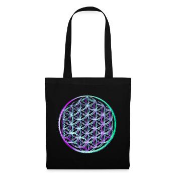 Flower of Life - Tote Bag - black - Front