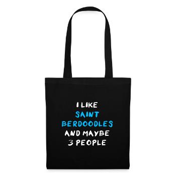 Saint Berdoodle - Tote Bag - black - Front