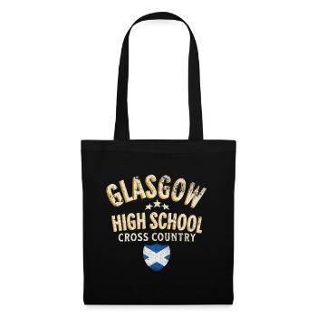 Glasgow High school cross country - Sac en tissu - noir - Devant