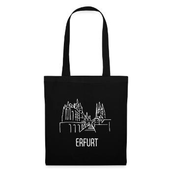 Erfurt Dom Krämerskutte Blanc - Sac en tissu - noir - Devant